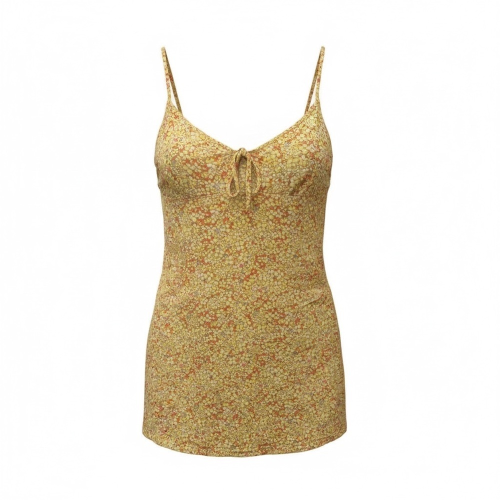 Wild Fable yellow floral mini dress, XL